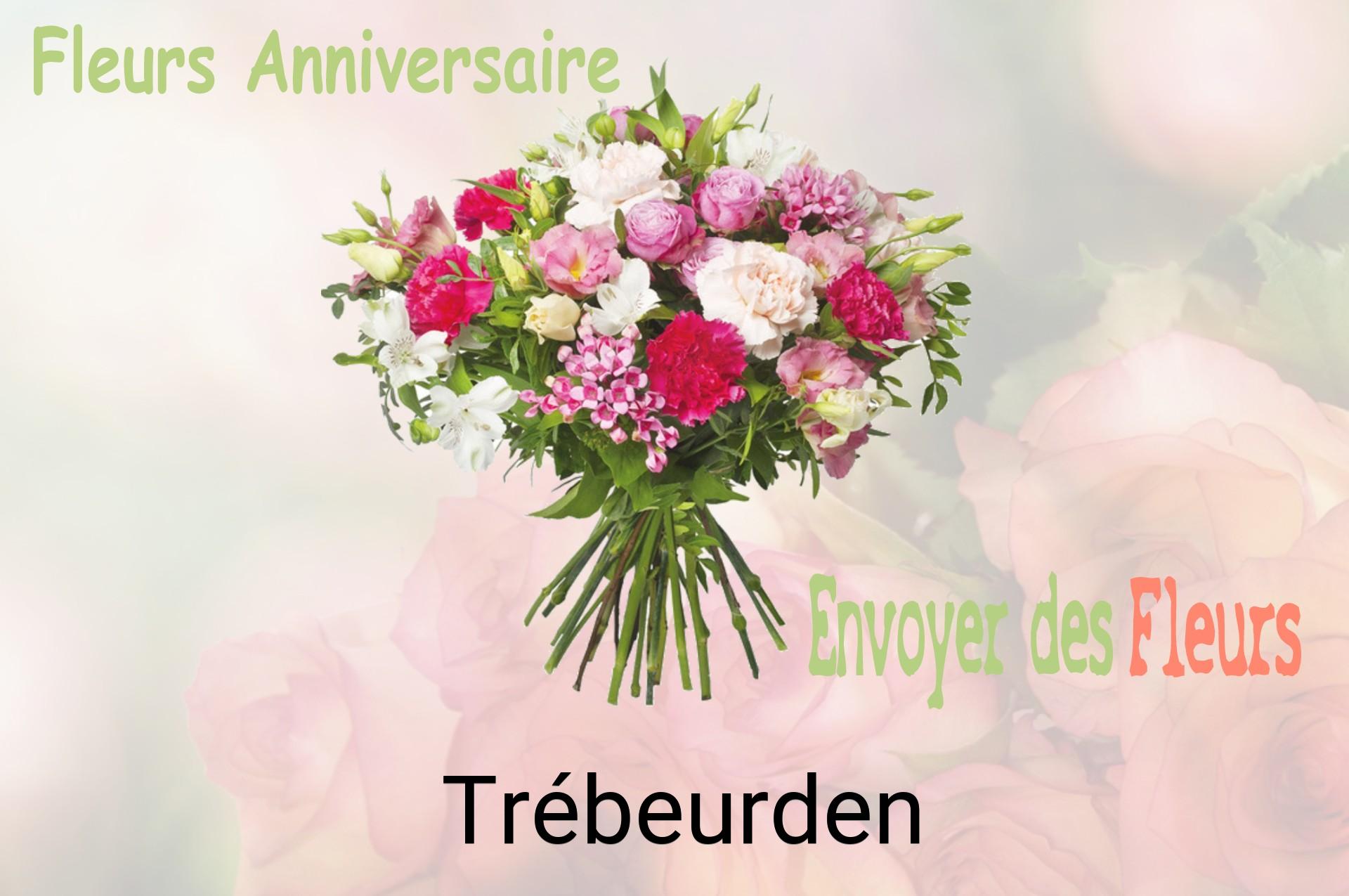 Bouquet de fleurs d’anniversaire livré à Trébeurden